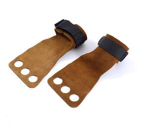 Agarres de mano de carbono de 3 agujeros para entrenamiento, levantamiento de pesas, Fitness cruzado - Product Image 3