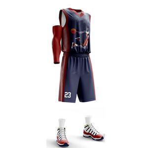 Camiseta de baloncesto de color, uniforme de baloncesto reversible personalizado - Product Image 2