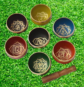 Bán Buôn <span class=keywords><strong>Chakra</strong></span> Thiết Lập Âm Thanh Chữa Bệnh Thiền Hát Bát | Bảy <span class=keywords><strong>CHAKRA</strong></span> Hát Bát Cho Thiền Trị Liệu - Product Image 4