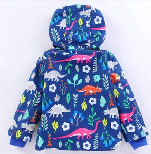 Ensemble de vêtements pour garçons en 2 pièces, printemps, automne, hiver, veste à capuche, pantalon, léger, manches longues, style décontracté et chic, 100% coton - Product Image 2