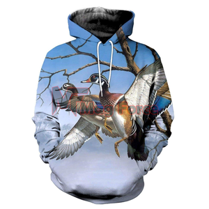 Winter Men's 3D Sublimation Hunting Hoodie Hot Sale 3D Sublimation Hunting <b>Hoodies</b> Made in Pakistan - Product Image 1