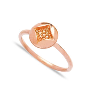 Geometric Shape Round Cut <b>Ring</b> Wholesale Handcrafted 925 Sterling Silver <b>Ring</b> Jewelry - Product Image 5