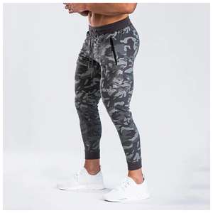 Pantalon de survêtement français en coton éponge, personnalisé, décontracté, joggeurs en velours, Logo imprimé, pantalons de survêtement empilés - Product Image 1