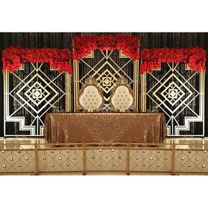 Modern <b>Wedding</b> Metal <b>Backdrop</b> <b>Stand</b> <b>Wedding</b> Ceremony Metal Arch <b>Backdrop</b> Wrought Iron <b>Wedding</b> Metal <b>Stand</b> Arch Maryland Event - Product Image 1
