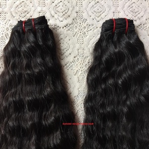 En gros vierge indien cheveux humains armure 100% vierge indien cheveux humains bruts non transformés vierge 613 brut indien temple cheveux bouclés - Product Image 3