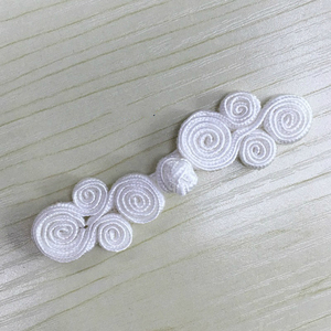 Chef Silk <strong>Coat</strong> Knotted Cheongsam Handmade Chinese Knot <strong>Button</strong> for Clothing - Product Image 4