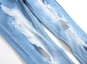 Men's Fashion Frayed Street Style Casual Stretch Jeans Pant / <b>Trouser</b> From Bangladesh - Product Image 6