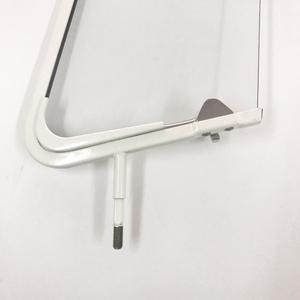 Chất Lượng 1/4 Cửa Sổ Thông Hơi Hoàn Chỉnh Kit Còn Lại Tương Thích Với Màn Hình Chia Xe Buýt <span class=keywords><strong>VW</strong></span> Loại 2 1950-1967 Sơn Màu Trắng - Product Image 3