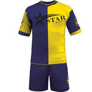 Uniforme de rugby para hombre hecho a medida, poliéster transpirable con alta comodidad, logotipo personalizado de alta calidad - Product Image 1