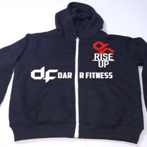 เสื้อกันหนาวมีฮู้ดแบบสวมหัวของผู้ชายเสื้อสเวตเตอร์มีฮู้ดแบบ100% โพลีเอสเตอร์ฟรี3D จำนวนมากสำหรับพิมพ์พัฟปักลายลูกปัดฟอกสี - Product Image 4