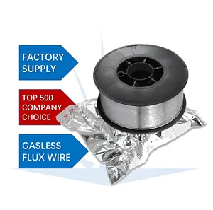 Thông Lượng Lõi Gasless Hàn Dây E71T-GS E71T-11 Không Khí FCAW MIG Dây Mà Không Cần Khí Flux Lõi Dây E71T-GS 0.8Mm 1.0Mm 5KG