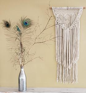 Magnifique suspension murale en macramé faite à la main - Product Image 1
