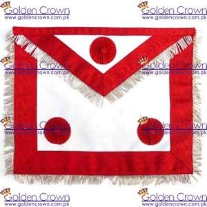 Masonic Scottish Rite AASR Honor Master Leather Apron | Masonic Regalia Apron Supplier - Product Image 2
