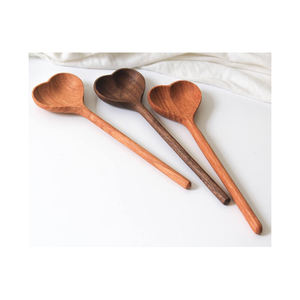Cuchara de Madera en Forma de Corazón para Utensilios de Cocina/ Cucharas de Madera para Café, Té Buen Precio - Product Image 1