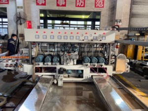 PLC di controllo con formato di vetro detective di vetro automatica lucidatore di alta velocità doppia di vetro macchina del bordo - Product Image 4