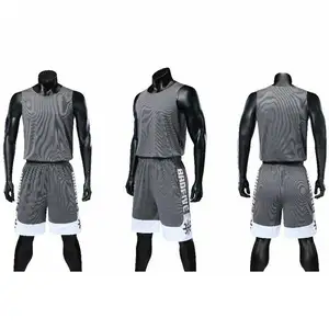 Custom Mens Plain Basketball Uniform Jersey Shorts Kit Athletic Sport Suits Breathable