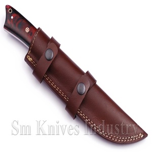 Cuchillo de pelar de caza de Damasco hecho a medida, forjado a mano (Smk1356) - Product Image 5