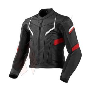 Chaqueta de carreras de Moto de cuero genuino de alta calidad personalizada 2023 ropa deportiva transpirable impermeable a prueba de viento certificado CE - Product Image 2