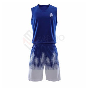 Services OEM Couleurs personnalisées Respirant 100% Polyester Hommes Adultes Vêtements de basket-ball Nouveau design Uniforme de sport Vente en gros - Product Image 2