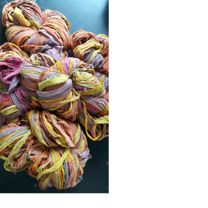 Cintas de algodón hechas a medida, hechas de telas de algodón recicladas, adecuadas para tiendas de hilo y fibra - Product Image 1