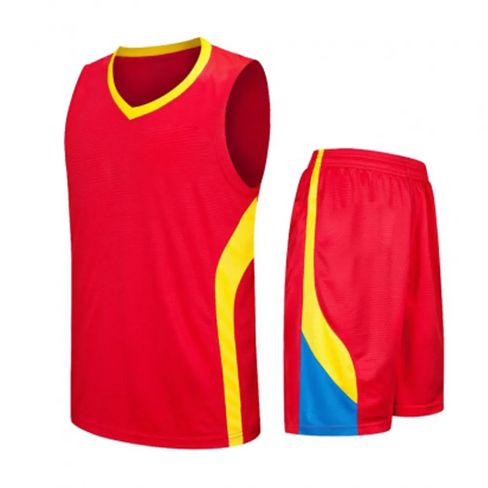 Quik Dry New Design Custom ized Factory Günstiger Preis Männer Sport Basketball Wear Uniform Jersey Plus Short Cool Max Stoff