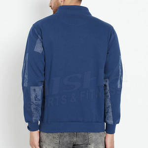 Top Sale <b>Men's</b> <b>Hoodie</b> Custom Design with <b>Lined</b> Zipper Embroidered Over-sized <b>Fleece</b> Made in Pakistan High Quality - Product Image 4