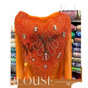 New Spring Autumn Solid Color Loose Shirt Rhinestone Beaded Ruffled Doll Collar Blouse Fashion Long Sleeve Shirt for Women