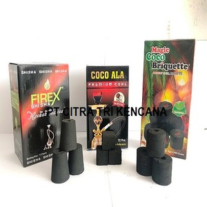 Número 1 0.9% de ceniza de alta densidad cachimba/SHISHA INDONESIA carbón de cáscara de coco materias primas de carbón máquina de fabricación de Alemania - Product Image 1