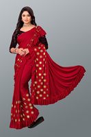 Blusa de Sari de Rayón con Bordado Pesado, Prenda India para Mujer, para Fiestas y Bodas, Precio Bajo al por Mayor, Étnica