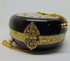 Custom Wholesale Women Resin Acrylic Round Box Clutch & Purse - Product Image 5