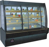 Vitrine Réfrigérée pour Gâteaux, Pâtisseries, Pains, Sandwichs et Crèmes Glacées