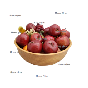 Newest Design Wooden Serving <b>Bowl</b> Handmade Customized Shape and Size <b>Dessert</b> Fruits Serving <b>Bowl</b> <b>for</b> Sale - Product Image 6