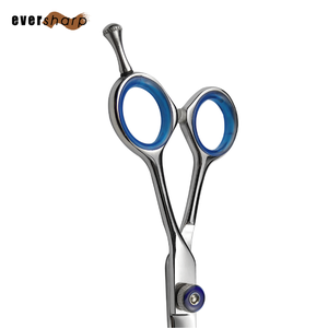 Ciseaux de coiffure professionnels Eversharp en acier inoxydable 440C, pour droitiers, manche long, lame tranchante, usage en salon - Product Image 1