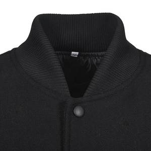 Veste de sport en laine de haute qualité pour hommes avec logo personnalisé vêtements d'extérieur d'hiver décontractés à la mode de style collège et école universitaire de baseball - Product Image 6