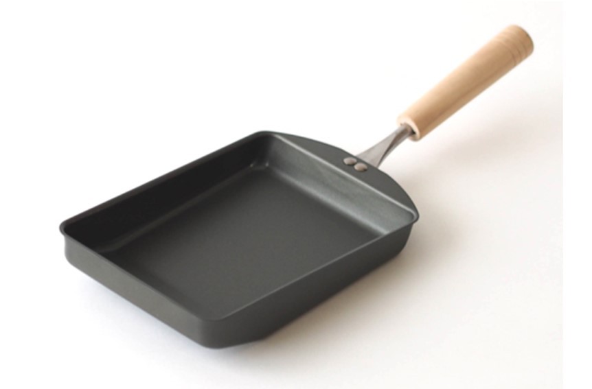Warmhm Poêle Japonaise Carrée Anti-adhésive 20 Cm – Poêle à Omelette En Pierre, Compatible Induction, Facile à Nettoyer