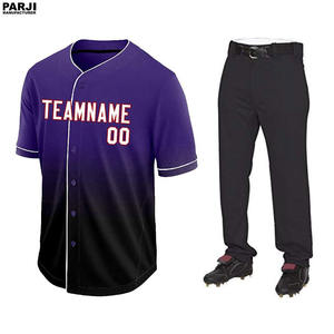 ชุดกีฬาเบสบอล,ชุดยูนิฟอร์มเบสบอลดีไซน์ตามสั่งผลิตในปากีสถาน - Product Image 5