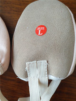 HARBOUR INTERNATIONAL Nouveau design Chaussons de danse souples professionnels en toile extensible rose Semelle intermédiaire en caoutchouc Personnalisables