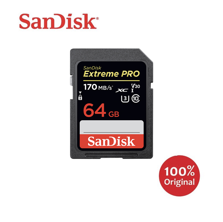 Новейшая цена, SD-Карта Sandisk Extreme Pro 64 ГБ