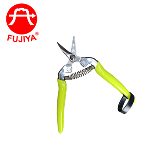 กรรไกรตัดแต่งกิ่งไม้ FUJIYA คุณภาพอุตสาหกรรม ชุบโครเมียมแข็งแบบบายพาส เหล็กกล้าอัลลอยด์สแตนเลสญี่ปุ่น 420 J2 ด้ามจับพลาสติกแบบนุ่ม - Product Image 6