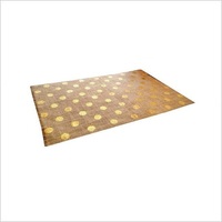 Meilleure Qualité Napperons de Table de Mariage Classiques Brodés Minimalistes 13x19 150 GSM Légers Personnalisables Écologiques Inde