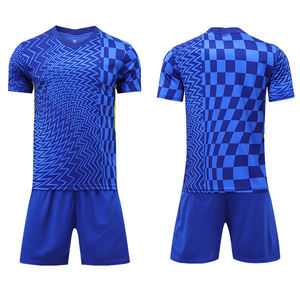 Conjunto de jersey de fútbol personalizado para hombre, ropa deportiva para fútbol, kit de uniformes, venta al por mayor, nuevo - Product Image 1
