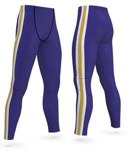 Leggings garantiza calidad única de compresión de alta calidad corriendo hombres Leggings apretado - Product Image 3