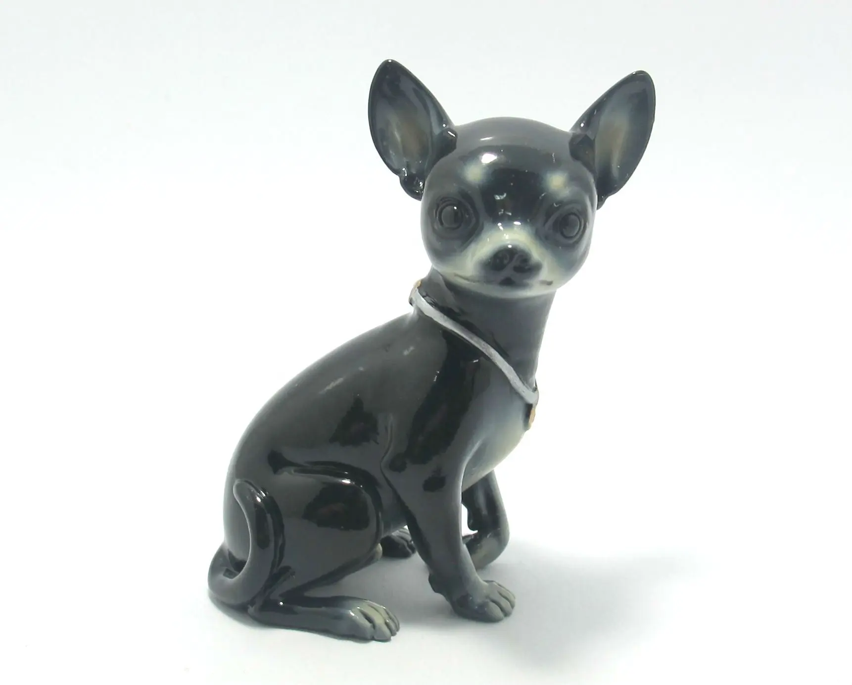 1:12 scala in ceramica Chihuahua Cucciolo Pet tumdee Ornamento Casa Delle Bambole LP15 