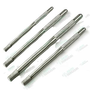 Soporte de hoja de mango de bisturí Manual de 4 piezas redondo con agarre instrumento quirúrgico Dental de acero inoxidable de alta calidad - Product Image 1