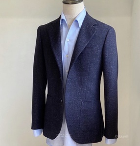 Veste Safari Homme Steve & James - Extérieur en Laine et Doublure en Cachemire, Simple Boutonnage, Respirante, Collection Printemps - Product Image 1