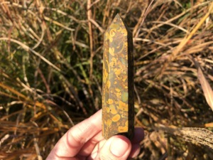 Obelisco de Jaspe Ajooba Natural de Alta Calidad, Hermosa Torre de Cristal, Varita de Piedra para Colección o Regalo - Product Image 2