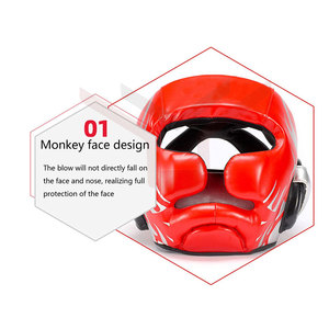Best Selling YING ENTERPRISES Custom Boxing Equipment <b>Dummy</b> Type Head Guard YE-2701 Top New Product for Protection Gear - Product Image 6