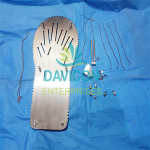 ชุดเครื่องมือผ่าตัดแบบแมนนวลสแตนเลสสตีล HAND TABLE & RETRACTOR SET TUPPERS - Product Image 2