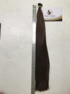 Extensiones de cabello humano Remy virgen, pelo liso con queratina y doble hueso, calidad superior, n. ° 4, venta al por mayor - Product Image 6