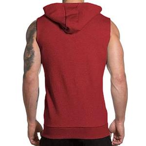 2021 Factory Price Training Workout Muscle Man Top Cotton Plain Gym Tank Top For Men in High Quality - Product Image 2